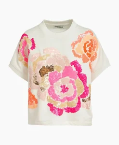 Essentiel Antwerp Pullover Floraly Off White