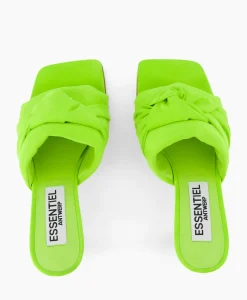 Essentiel Antwerp Sandaal Met Hak Forgia Groen