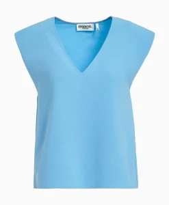 Essentiel Antwerp Top Falling Blauw