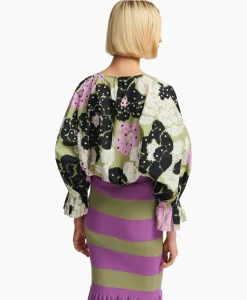 Essentiel Antwerp Top Fulberry Licht Groen