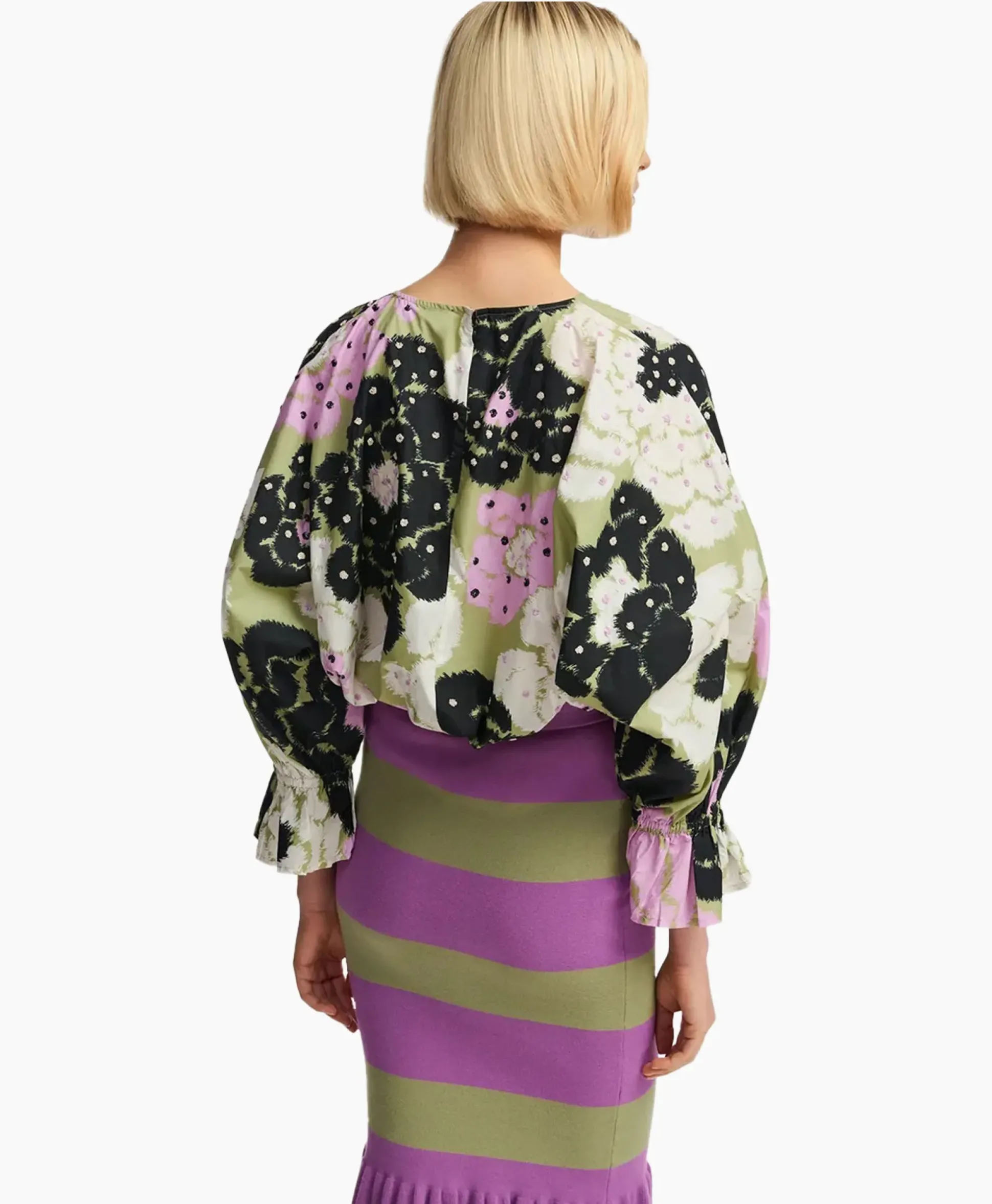 Essentiel Antwerp Top Fulberry Licht Groen