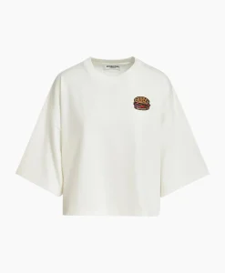 Essentiel Antwerp T-Shirt Korte Mouw Fuente Off White