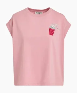 Essentiel Antwerp T-Shirt Korte Mouw Faustina Rood