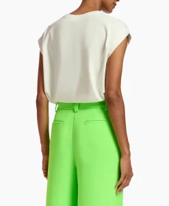 Essentiel Antwerp T-Shirt Korte Mouw Faustina Off White