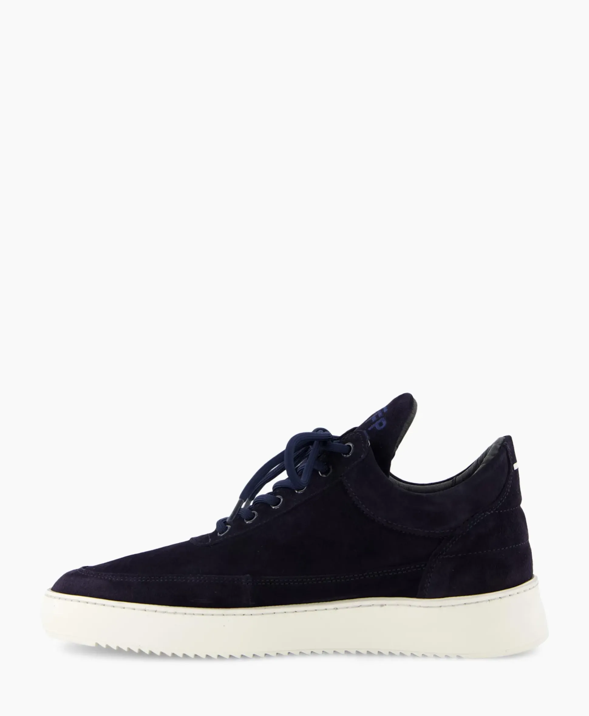 Filling Pieces Sneaker Low Top Suede Navy Donker Blauw