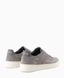 Filling Pieces Sneaker Mondo Suede Organic Grijs