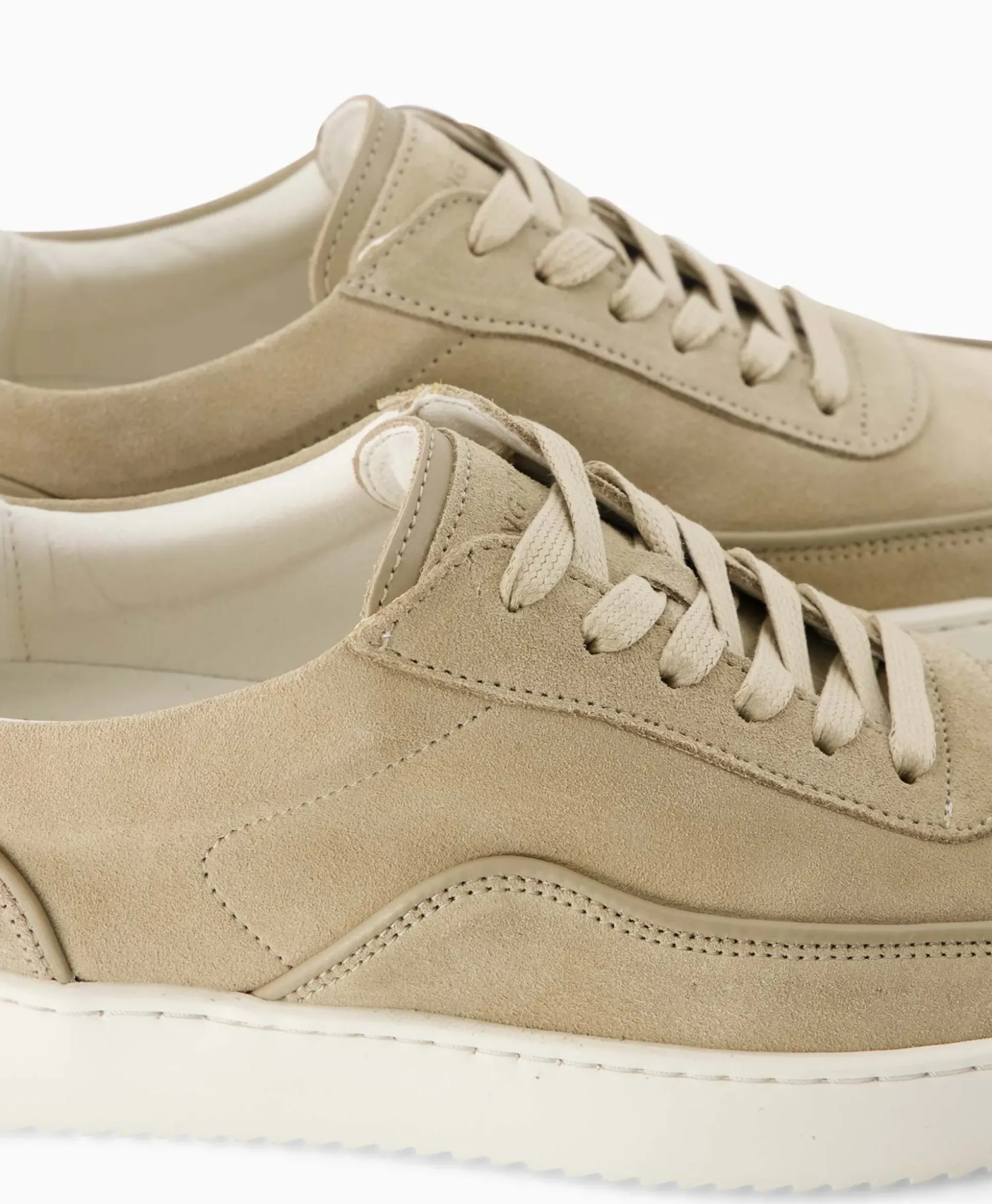Filling Pieces Sneaker Mondo Suede Lux Beige