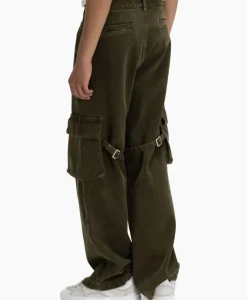 Flaneur Cargobroek Phone Pocket Groen
