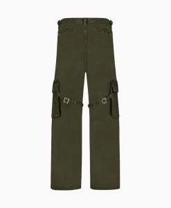 Flaneur Cargobroek Phone Pocket Groen