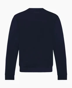 Flaneur Sweater Signature Donker Blauw
