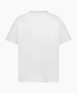 Flaneur T-Shirt Korte Mouw Scribble Wit