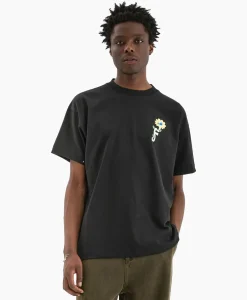 Flaneur T-Shirt Korte Mouw Tortuous Zwart