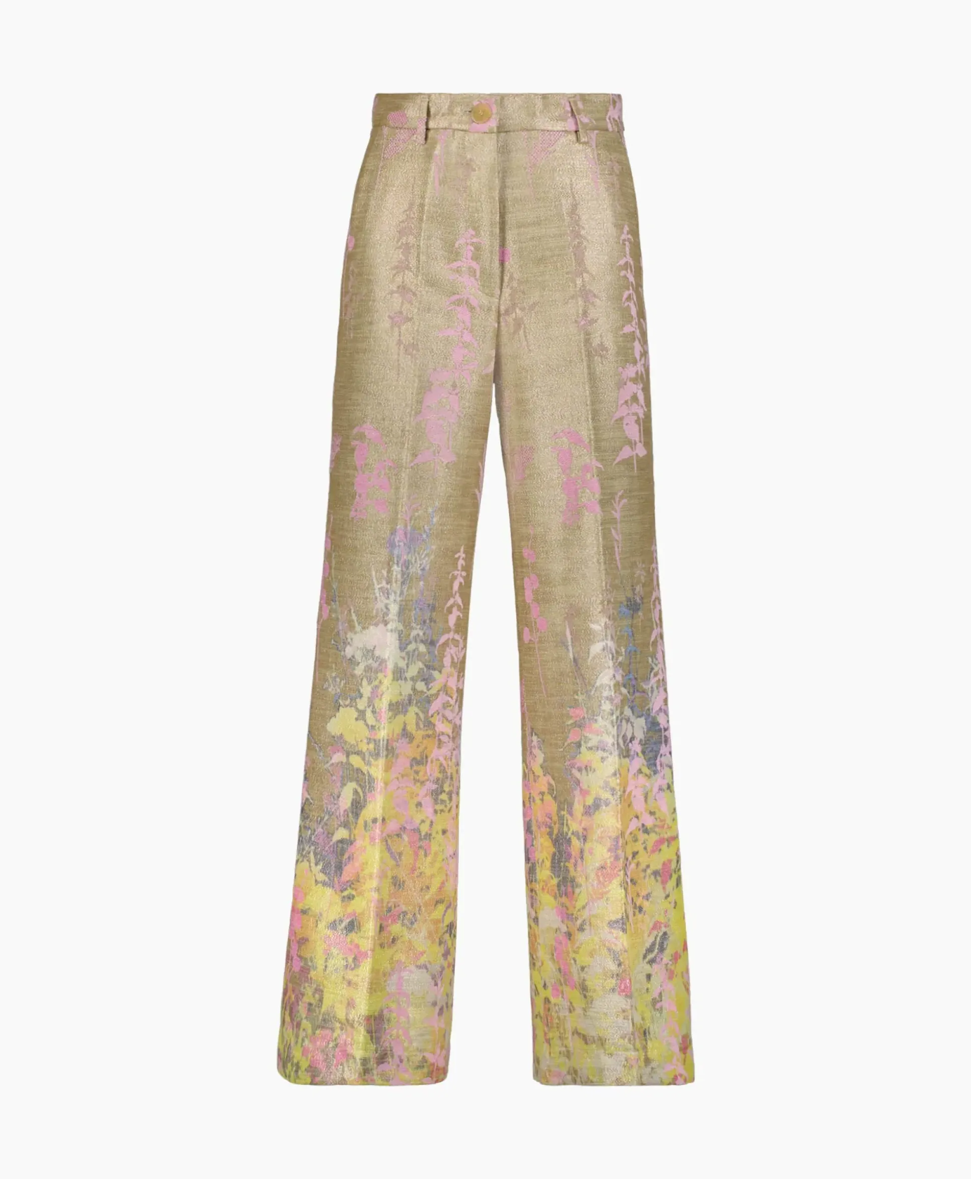 Forte_Forte Pantalon Heaven Jacquard Rose