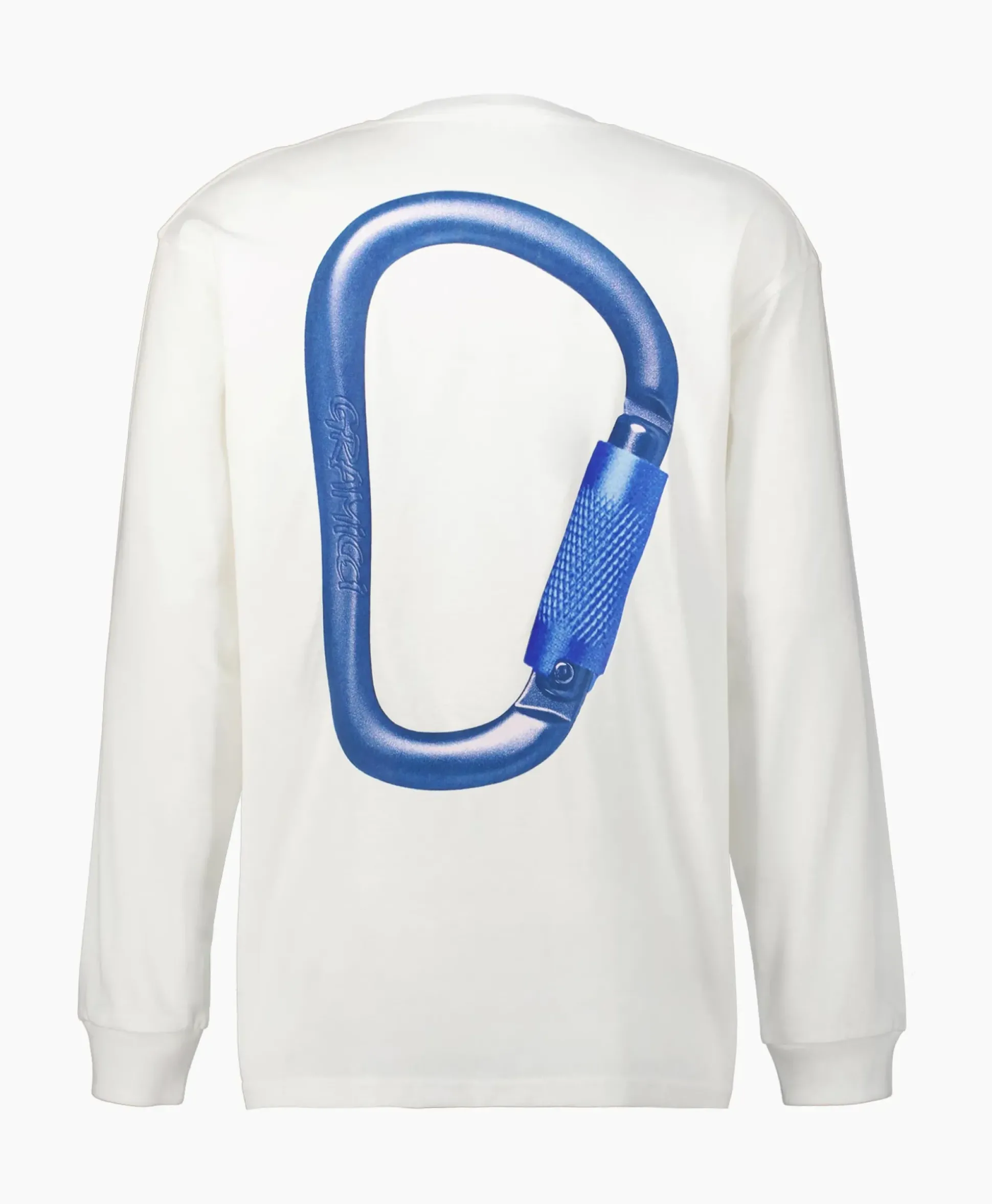 Gramicci T-Shirt Carabiner L/S Wit