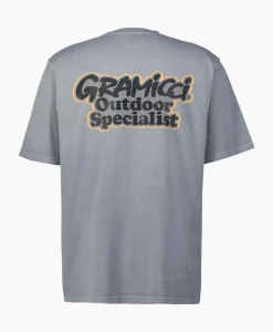 Gramicci T-Shirt Outdoor Specialistblauw