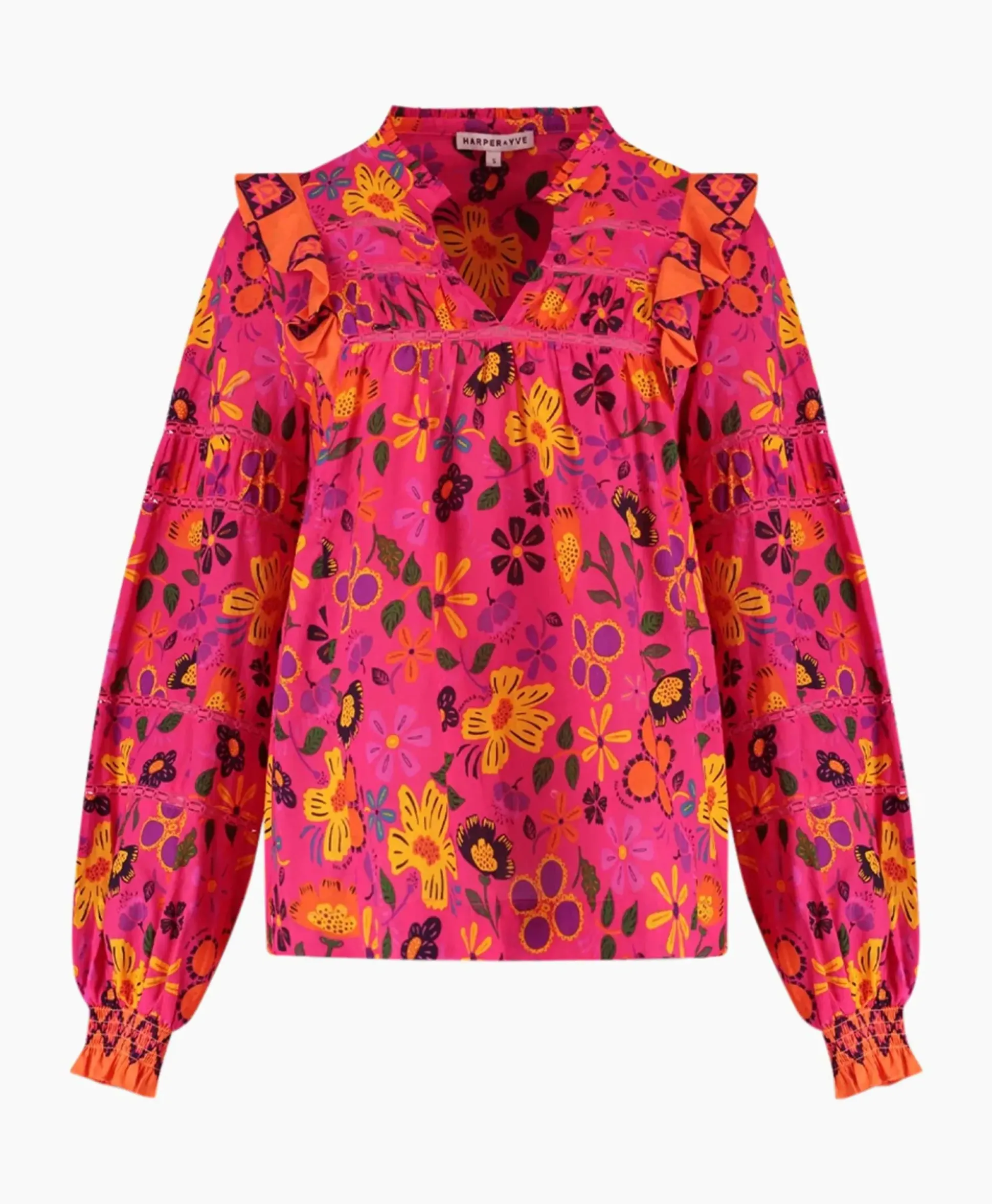 Harper & Yve Blouse Jess-Ls Roze