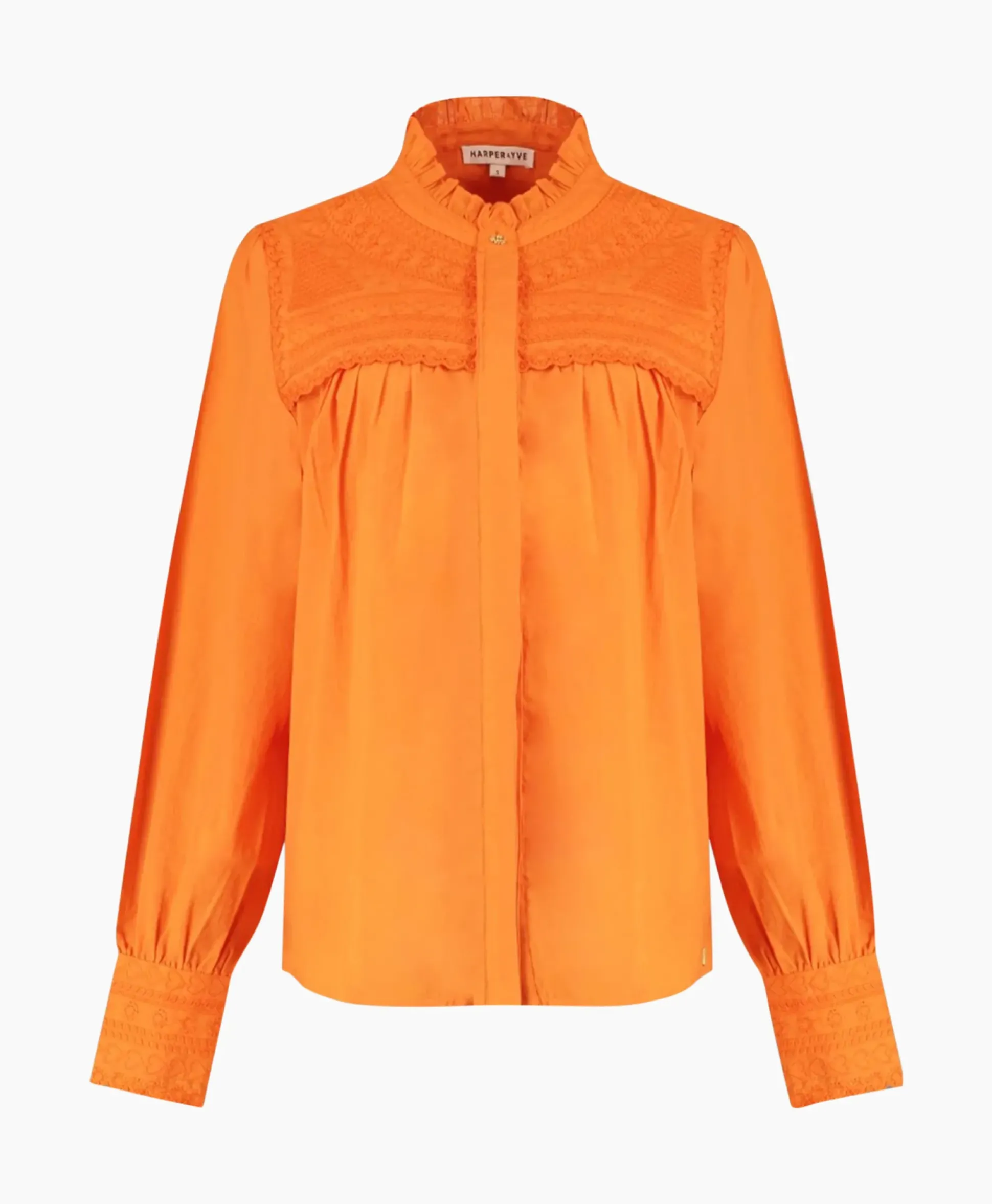 Harper & Yve Blouse Yasmin-Ls Oranje