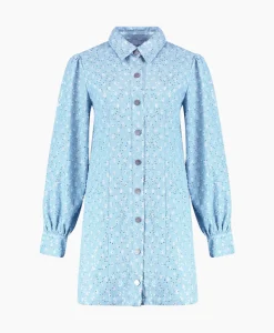 Harper & Yve Mini Jurk Flo-Dr Licht Blauw