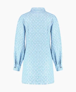 Harper & Yve Mini Jurk Flo-Dr Licht Blauw