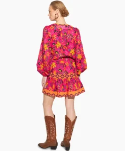 Harper & Yve Mini Jurk Max-Dr Roze