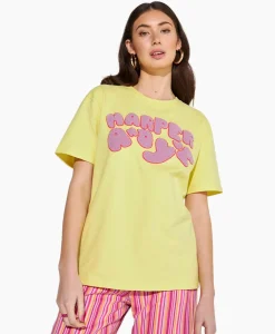 Harper & Yve T-Shirt Korte Mouw Logo-Ss Licht Groen