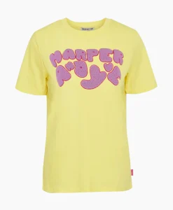 Harper & Yve T-Shirt Korte Mouw Logo-Ss Licht Groen