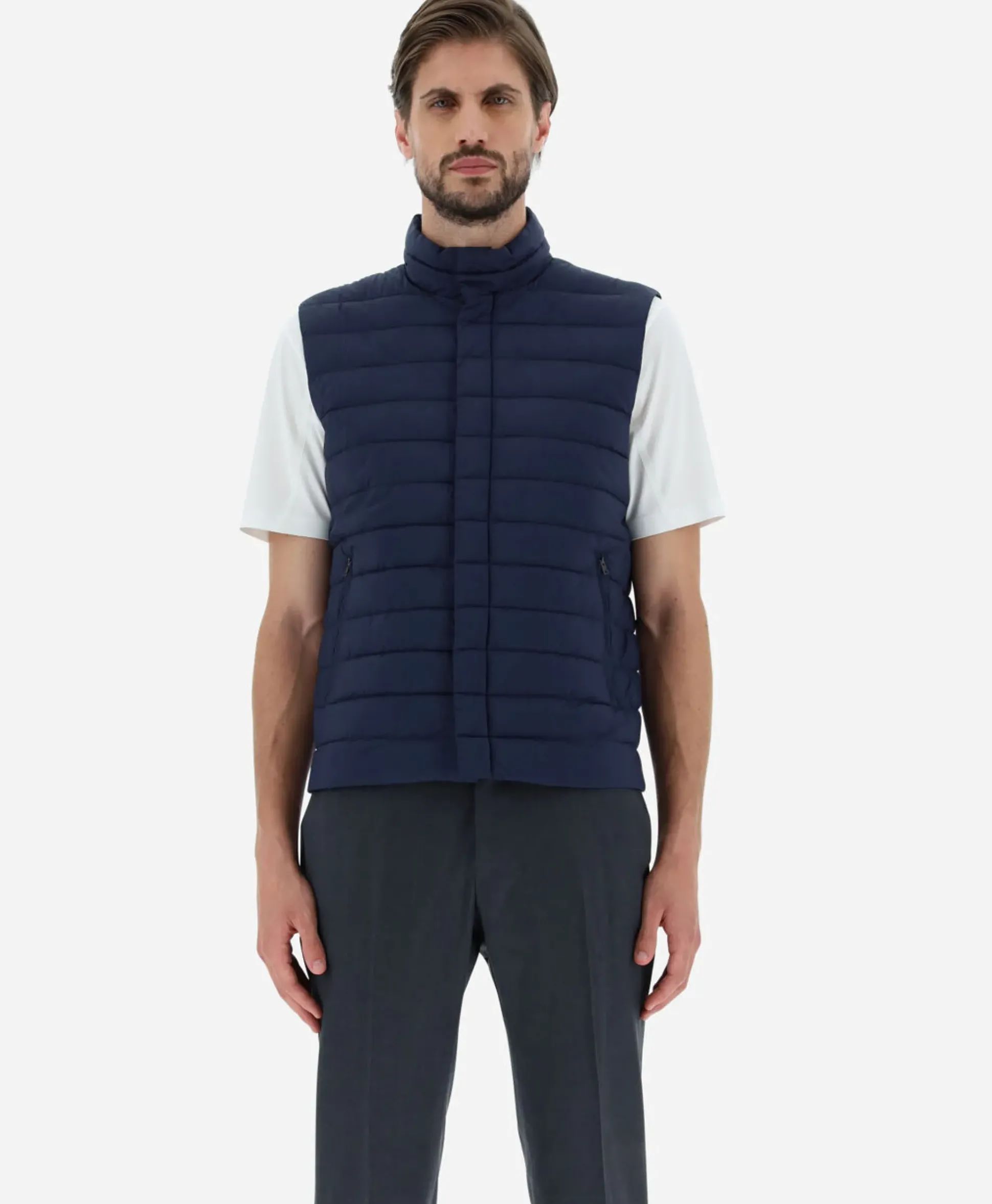 Herno Bodywarmer Lo Smanicato Legend Donker Blauw