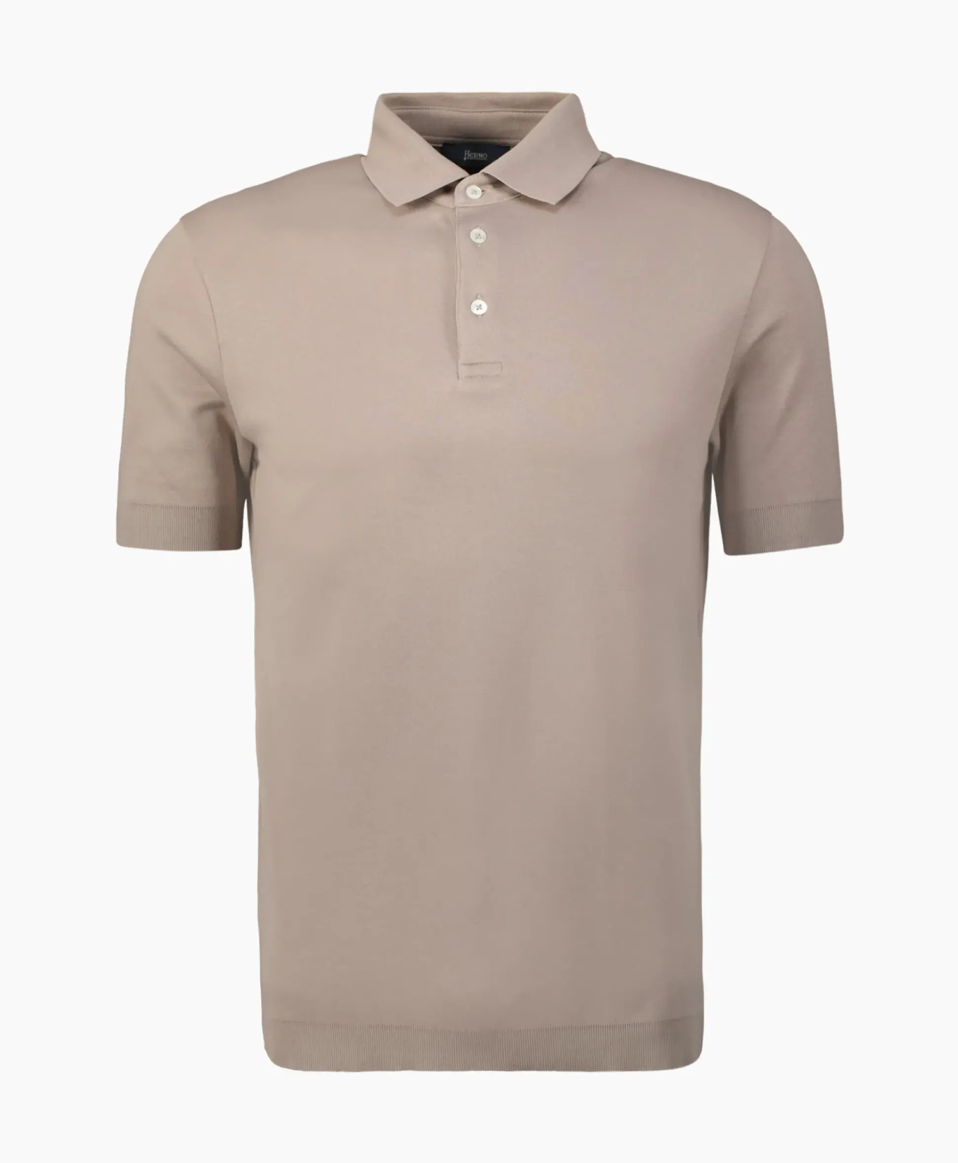 Herno Polo Knitted Taupe