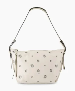 Isabel Marant Schouder / Hand Tas Leyden-Gd Ecru