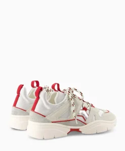 Isabel Marant Sneaker Kindsay-Ga Zilver
