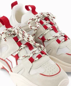 Isabel Marant Sneaker Kindsay-Ga Zilver