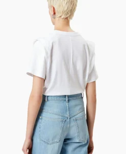 Isabel Marant T-Shirt Korte Mouw Zelitos-Ga Wit