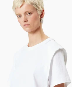 Isabel Marant T-Shirt Korte Mouw Zelitos-Ga Wit