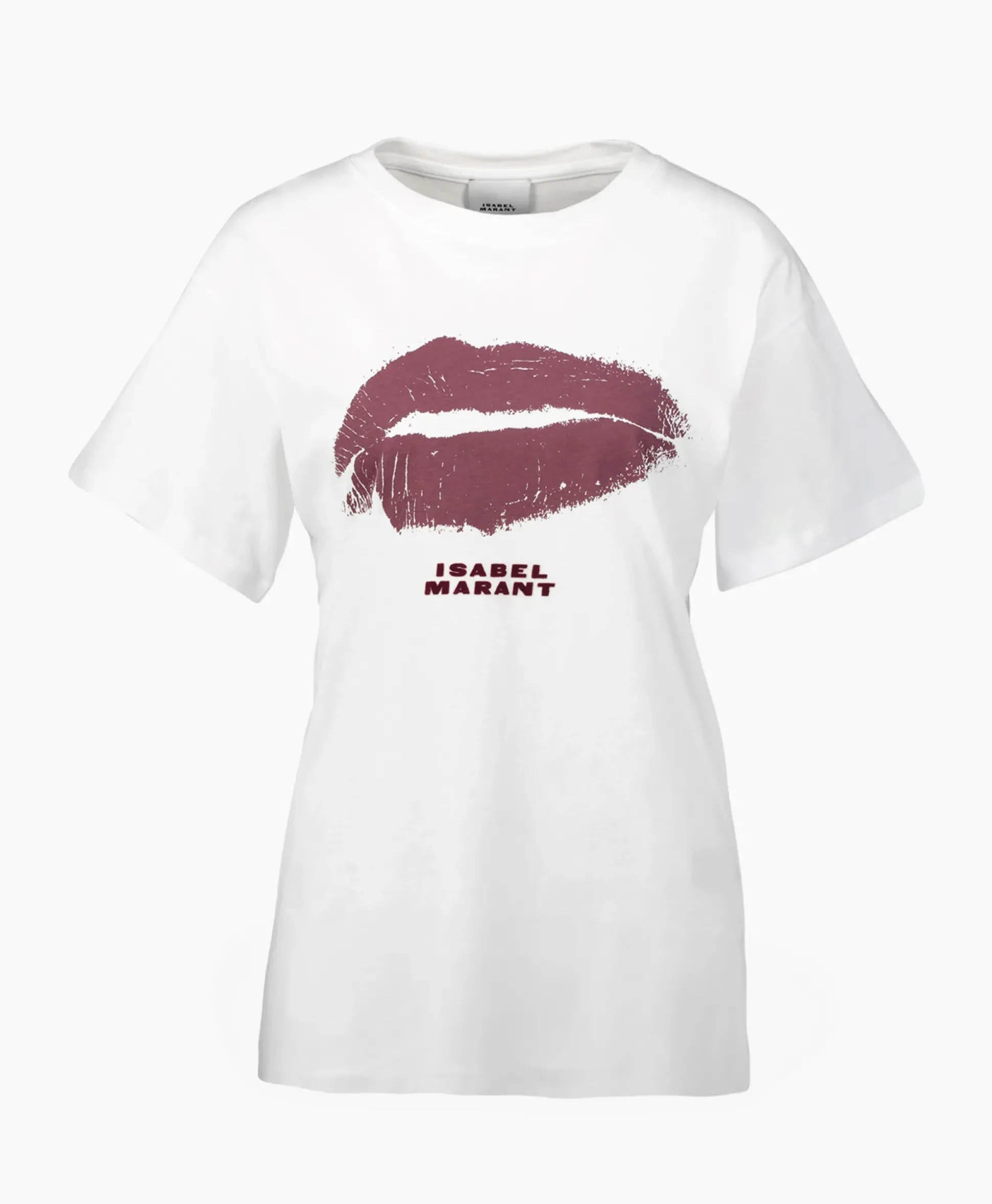 Isabel Marant T-Shirt Korte Mouw Yates-Ga Wit