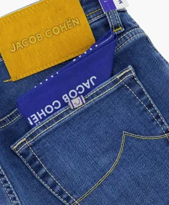 Jacob Cohen Jacob Cohen Jeans Pant 5 Pkt Slim Fit Bard Blauw