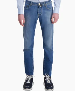 Jacob Cohen Jeans 5 Pkt Super Slim Fit Nick Donker Blauw