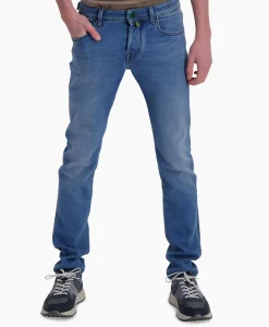 Jacob Cohen Jeans 5 Pkt Super Slim Fit Nick Donker Blauw