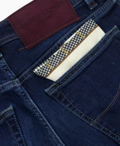 Jacob Cohen Jeans 5-Pocket Nick Slim Donker Blauw