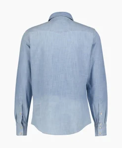 Jacob Cohen Overhemd Western Blauw