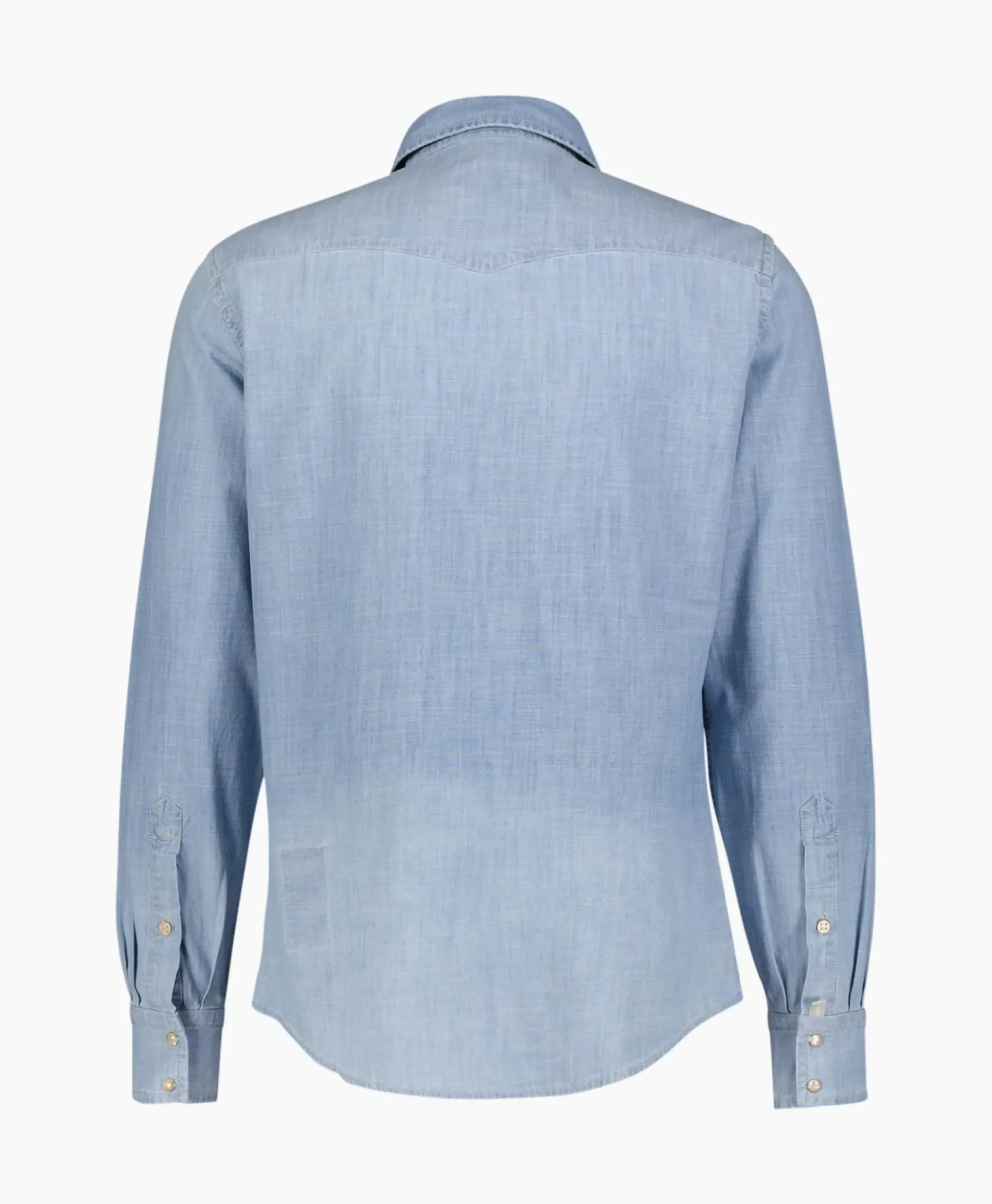 Jacob Cohen Overhemd Western Blauw