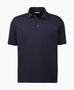 Jacob Cohen Polo M/C Dettagli Con Popeline Donker Blauw