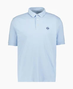 Jacob Cohen Polo M/C Dettagli Con Popeline Licht Blauw