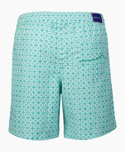Jacob Cohen Zwembroek Circles Print Groen