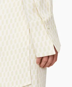 Joseph Blouse Bold Alcove Print Ecru