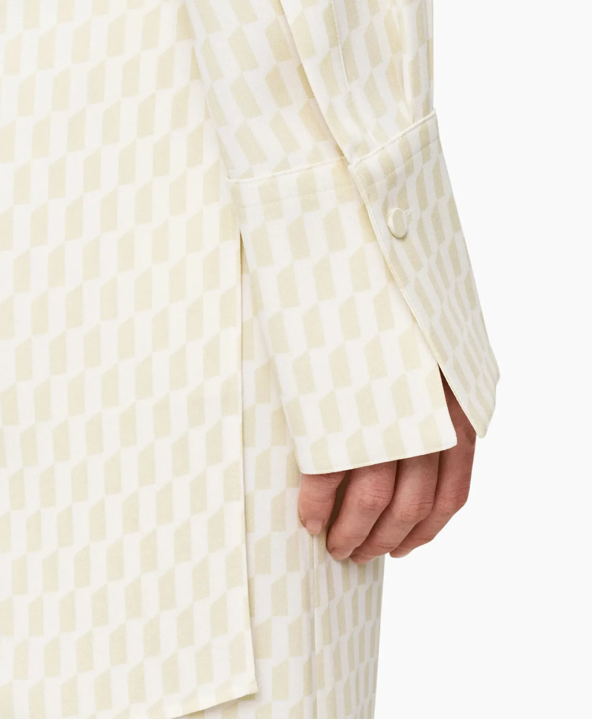 Joseph Blouse Bold Alcove Print Ecru