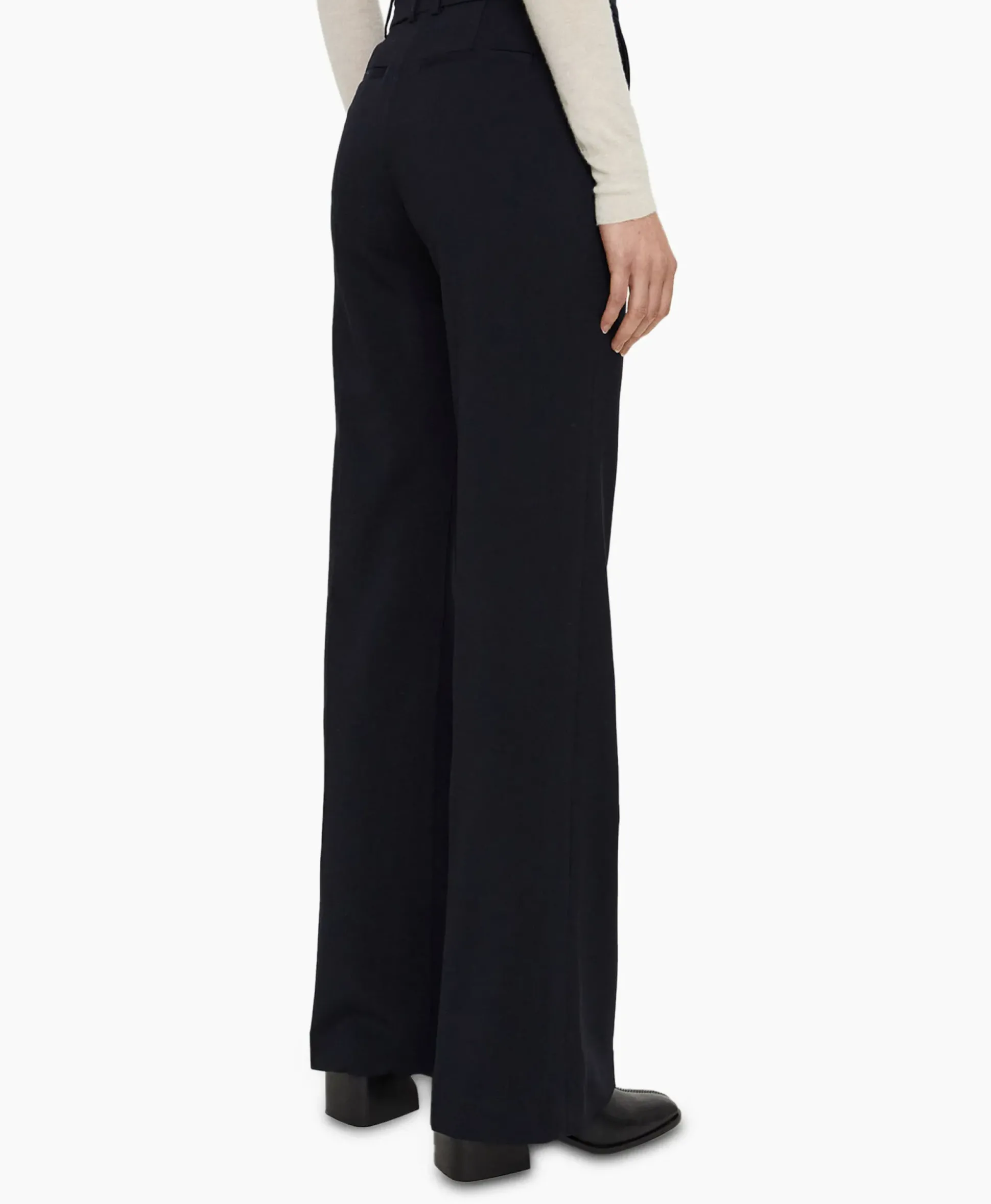 Joseph Pantalon Morissey Tailor Wool Donker Blauw