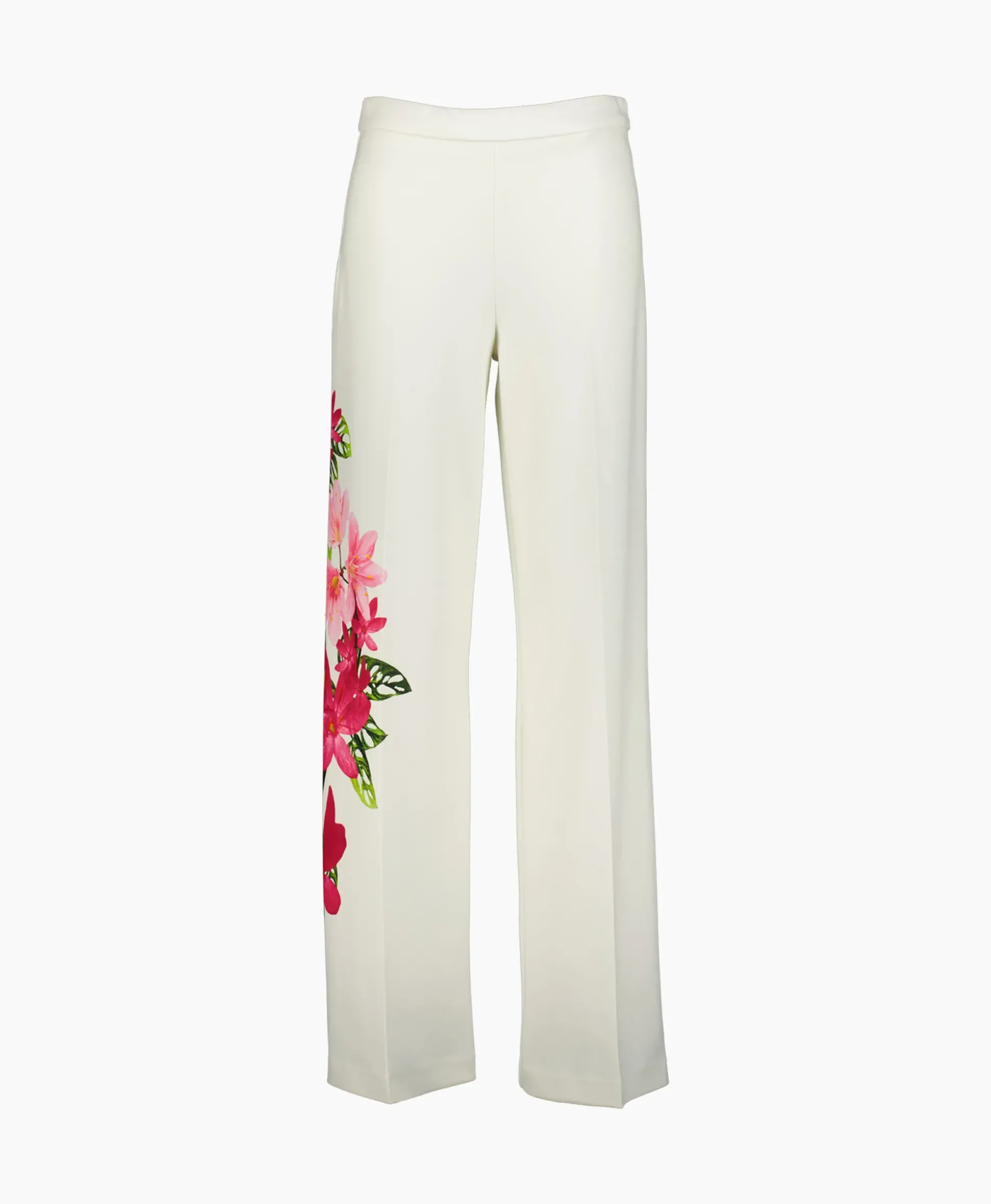 Joseph Ribkoff Pantalon Wijde Pijpen Off White