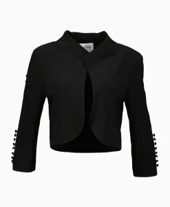 Joseph Ribkoff Vest Bolero Zwart