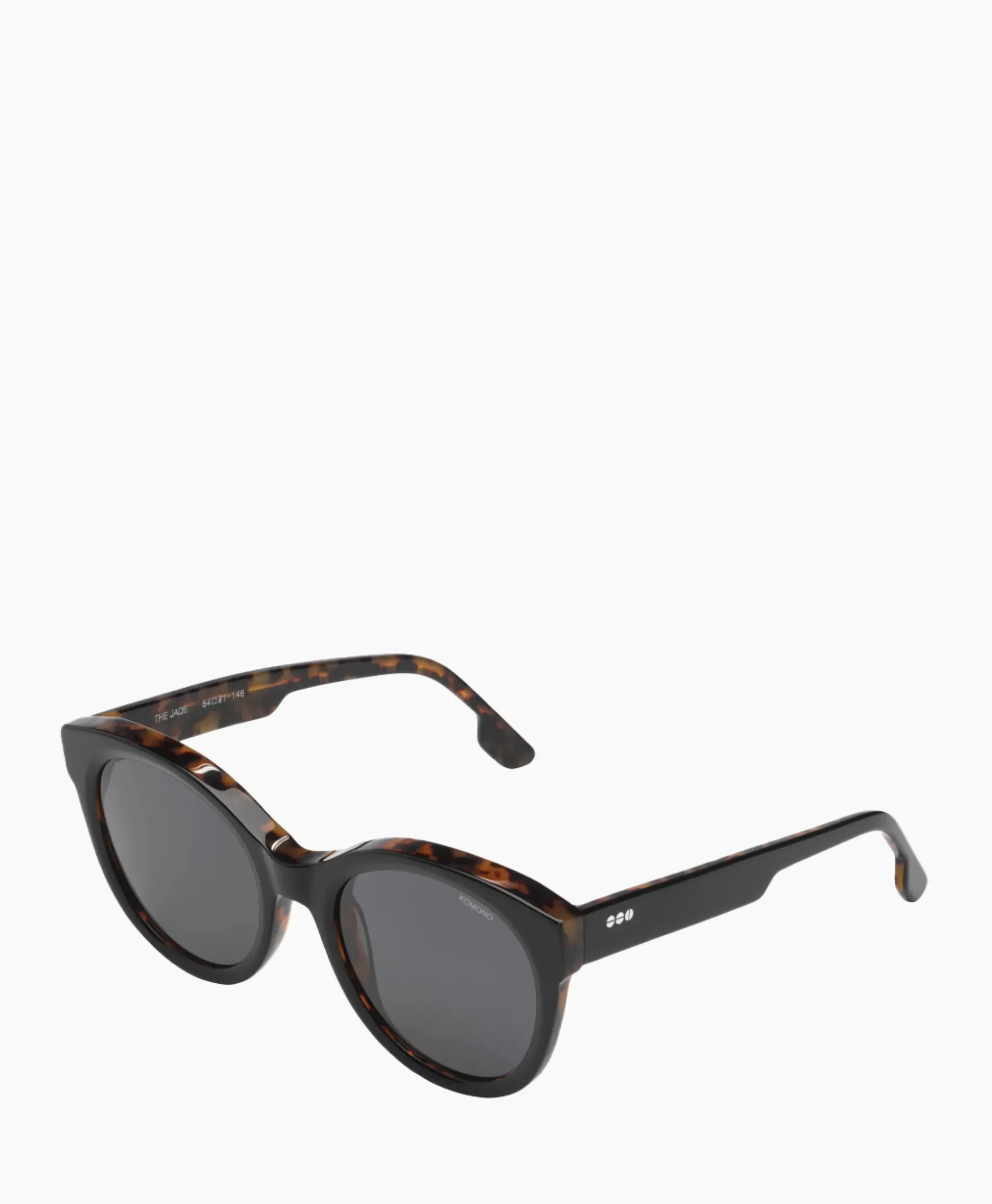 Komono Zonnebril Jade Black Tortoise Zwart