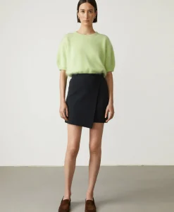 Lisa Yang Minirok Josette Donker Blauw